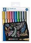 Gelpen Staedtler metallic etui à 10 kleuren