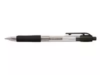 Een Gelschrijver Quantore gripdrukknop 0.7mm zwart koop je bij L&amp;N Partners voor Partners B.V.
