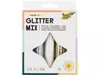 Een Glitterpoeder Folia 14gram Stardust 5 stuks 3 kleuren koop je bij Unimark Office B.V.