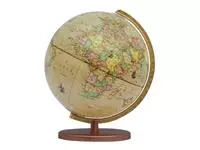 Een Globe Columbus Renaissance houten voet 30cm 603016/H koop je bij Van Leeuwen Boeken- en kantoorartikelen
