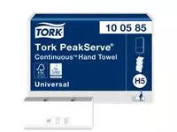 Een Handdoek Tork PeakServe Continu H5 universal gecomprimeerd wit 100585 koop je bij Unimark Office B.V.