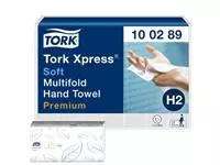 Een Handdoek Tork Xpress H2 multifold Premium 2-laags wit 100289 koop je bij Goedkope Kantoorbenodigdheden