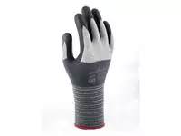 Een Handschoen Showa 381 grip nitril M grijs koop je bij Goedkope Kantoorbenodigdheden