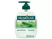 Een Handzeep Palmolive Plus Sensitive met Aloe Milde Verzorging 300ml koop je bij Kantoorvakhandel van der Heijde