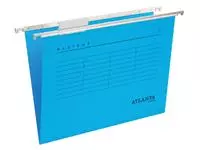 Een Hangmap Alzicht folio frontaal V-bodem blauw koop je bij Unimark Office B.V.