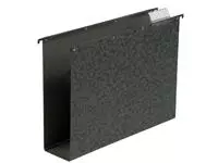 Een Hangmap Elba Vertic folio 80mm hardboard zwart koop je bij Van Leeuwen Boeken- en kantoorartikelen