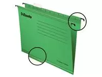 Een Hangmap Esselte Classic A4 V-bodem 345x240mm groen koop je bij EconOffice