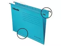 Een Hangmap Esselte Classic folio V-bodem 382x240mm blauw koop je bij L&amp;N Partners voor Partners B.V.
