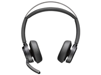 Een Headset HP POLY Voyager Focus 2 USB-C met oplaadstation koop je bij Totaal Kantoor Goeree