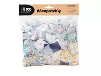 Een Hobbypapier Décopatch 3x3cm set à 11.000 stuks assorti koop je bij Van Leeuwen Boeken- en kantoorartikelen