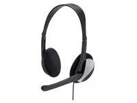 Hoofdtelefoon Hama HS-P100 On Ear zwart