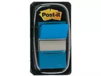 Een Indextabs 3M Post-it 680 25.4x43.2mm blauw koop je bij Van Leeuwen Boeken- en kantoorartikelen