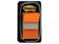 Een Indextabs 3M Post-it 680 25.4x43.2mm oranje koop je bij Totaal Kantoor Goeree