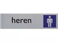 Een Infobord pictogram heren 165x44mm koop je bij Van Leeuwen Boeken- en kantoorartikelen