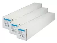 Een Inkjetpapier HP C6035A 610mmx45,7m 90gr helder wit koop je bij Van Leeuwen Boeken- en kantoorartikelen