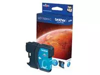 Een Inktcartridge Brother LC-1100HYC blauw koop je bij EconOffice