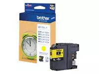 Een Inktcartridge Brother LC-125XLY geel koop je bij EconOffice
