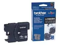 Een Inktcartridge Brother LC-980BK zwart koop je bij Van Hoye Kantoor BV