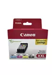 Een Inktcartridge Canon CLI-581XXL zwart + 3 kleuren koop je bij Goedkope Kantoorbenodigdheden