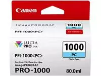 Een Inktcartridge Canon PFI-1000 foto blauw koop je bij Totaal Kantoor Goeree