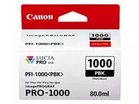 Een Inktcartridge Canon PFI-1000 foto zwart koop je bij Totaal Kantoor Goeree