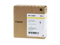 Een Inktcartridge Canon PFI-1300 geel koop je bij EconOffice