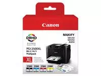 Een Inktcartridge Canon PGI-2500XL zwart + kleur koop je bij EconOffice