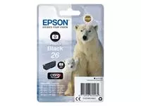 Inktcartridge Epson 26 T2611 foto zwart