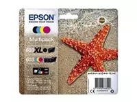 Een Inktcartridge Epson 603 T03A9 zwart XL+ 3 kleuren koop je bij Totaal Kantoor Goeree