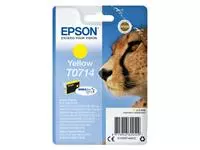 Een Inktcartridge Epson T0714 geel koop je bij Van Hoye Kantoor BV