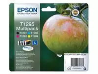 Inktcartridge Epson T1295 zwart + 3 kleuren