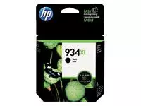 Een Inktcartridge HP C2P23AE 934XL zwart koop je bij Van Leeuwen Boeken- en kantoorartikelen