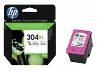 Een Inktcartridge HP N9K07AE 304XL kleur koop je bij Kantoorvakhandel van der Heijde