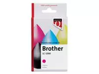 Een Inktcartridge Quantore alternatief tbv Brother LC-1000 rood koop je bij Totaal Kantoor Goeree