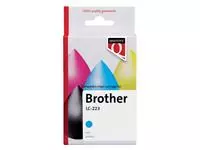 Een Inktcartridge Quantore alternatief tbv Brother LC-223 blauw koop je bij Van Leeuwen Boeken- en kantoorartikelen