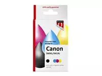 Een Inktcartridge Quantore alternatief tbv Canon PG560XL CL561XL zwart + kleuren koop je bij Van Hoye Kantoor BV