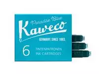 Een Inktpatroon Kaweco turquoise doosje à 6 stuks koop je bij EconOffice