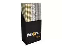 Een Inpakpapier Design Group party chique 200x70cm assorti koop je bij L&amp;N Partners voor Partners B.V.