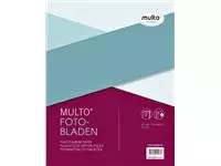 Een Interieur Multo fotobladen A4 23-gaats met dekvel 20vel wit koop je bij EconOffice