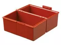 Een Kaartenbak Han breed A6 kunststof rood koop je bij Van Leeuwen Boeken- en kantoorartikelen