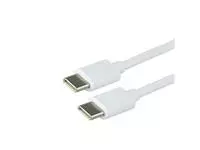 Een Kabel Green Mouse USB C-C 2.0 2 meter wit koop je bij L&amp;N Partners voor Partners B.V.