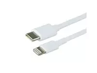 Een Kabel Green Mouse USB Lightning-C 1 meter wit koop je bij L&amp;N Partners voor Partners B.V.