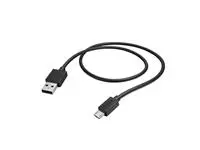 Een Kabel Hama USB-A - micro-USB 2.0 1 meter zwart koop je bij EconOffice
