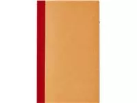 Een Kasboek 135x83mm 72blz 1 kolom oranje koop je bij Van Leeuwen Boeken- en kantoorartikelen