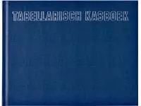 Een Kasboek tabellarisch 210x160mm 96blz 8 kolommen blauw koop je bij Van Leeuwen Boeken- en kantoorartikelen