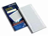 Een Kilometer registratieboek Atlanta 40x2vel met spiraal koop je bij EconOffice