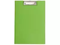 Een Klembordmap MAUL A4 staand met penlus PVC neon groen koop je bij EconOffice