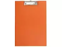 Klembordmap MAUL A4 staand met penlus PVC neon oranje