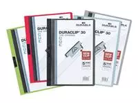 Een Klemmap Durable Duraclip A4 3mm 30 vellen assorti koop je bij L&amp;N Partners voor Partners B.V.