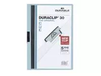 Een Klemmap Durable Duraclip A4 3mm 30 vellen lichtblauw koop je bij KantoorProfi België BV